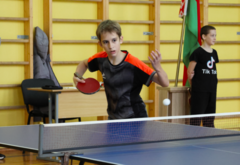 • Юнакі і ветэраны на адной пляцоўцы: у Брагіне прайшлі адкрытыя спаборніцтвы па настольным тэнісе