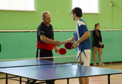 • Юнакі і ветэраны на адной пляцоўцы: у Брагіне прайшлі адкрытыя спаборніцтвы па настольным тэнісе