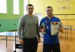 • Юнакі і ветэраны на адной пляцоўцы: у Брагіне прайшлі адкрытыя спаборніцтвы па настольным тэнісе